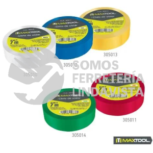 305014 CINTA DE AISLAR AMARILLO 19MMX7M AKSI