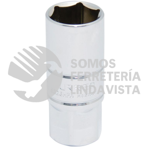 5326HPA DADO EN PULGADAS CUADRO DE 1/2" PARA BUJIA CON NEOPRENO, 13/16" URREA