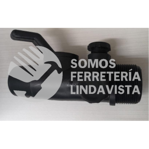 619 MULTICONECTOR VALVULA ESFERA Y TUERCA UNION PARA TINACO PVC MACHO HEMBRA 1-1/2" X1" NACIONAL