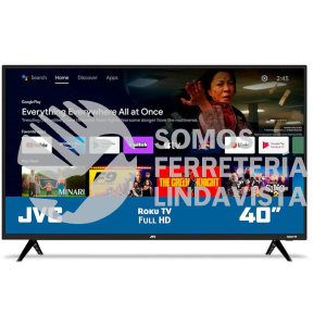 SI40FR PANTALLA 40 PULGADAS JVC LED ROKU TV FULL HD