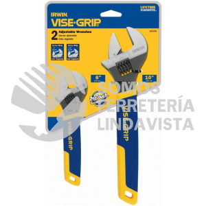 2078700 JUEGO DE LLAVES AJUSTABLES SAE, 6 PULGADAS Y 10 PULGADAS, 2 PIEZAS IRWIN VISE-GRIP