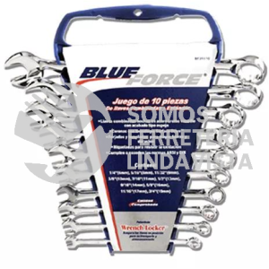 BF31110 JUEGO DE 10 LLAVES BLUE FORCE