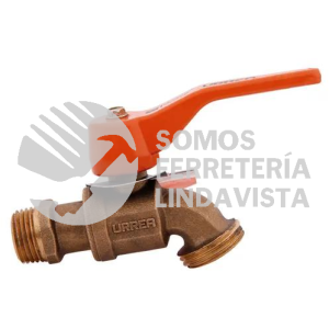 19C.13 LLAVE DE MANGUERA P/JARDIN CROMADA URREA