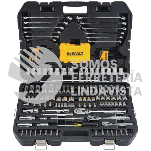 DWMT73803 JUEGO DE HERRAMIENTAS MECANICAS Y LLAVE DE VASO DEWALT
