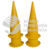 BOQUILLAS AMARILLAS PARA PISTOLA CALAFATEADORA DE 600 ML (10 PZS)