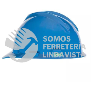 CASCO DE SEGURIDAD MSA AZUL MATRACA