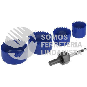 JCS3 JUEGO DE SIERRAS CORTACÍRCULOS, 5 PIEZAS FOY