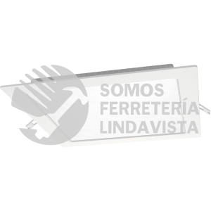 LUEC12 LUMINARIO DE LED EMPOTRABLE CUADRADO 12 W, LUZ DE DÍA SURTEK