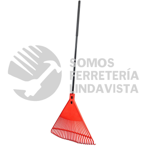 ESP26F ESCOBA PLÁSTICA DE 26 DIENTES CON MANGO FIBRA DE VÍDRIO URREA