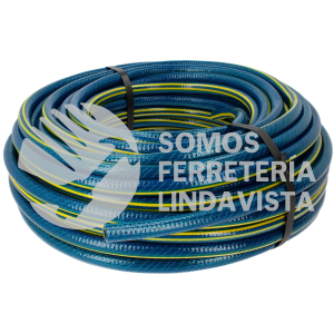 M12S50 MANGUERA PARA JARDÍN TEJIDO SPIDER CON CONECTOR METÁLICO 3/4", 50 M SURTEK