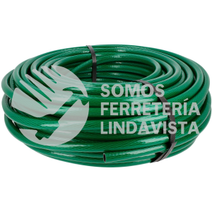 M12TV50 MANGUERA PARA JARDÍN TRAMADA CON CONECTOR METÁLICO 1/2", 50 M SURTEK
