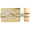 PASL12 PASADOR DE SOBREPONER DE BARRA LATÓN BRILLANTE 12 CM LOCK