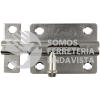 PABS8 PASADOR DE SOBREPONER TIPO BARRIL ACABADO NÍQUEL SATINADO, 8 CM LOCK