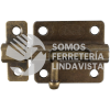 PABA8 PASADOR DE SOBREPONER TIPO BARRIL ACABADO LATÓN ANTIGUO, 8 CM LOCK