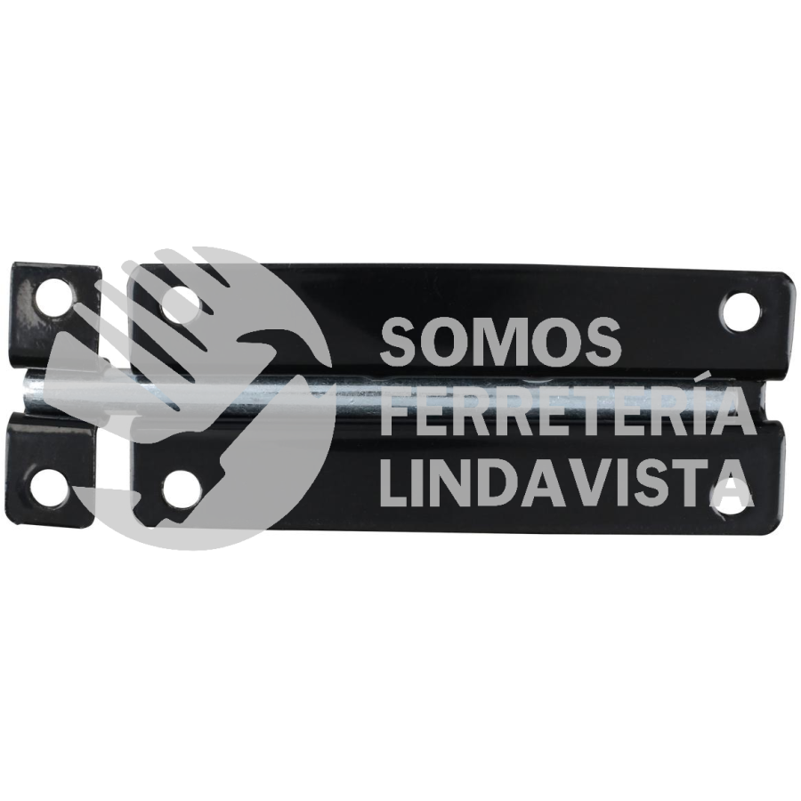 PABN6 PASADOR DE SOBREPONER TIPO BARRIL ACABADO LATÓN NEGRO, 6 CM LOCK