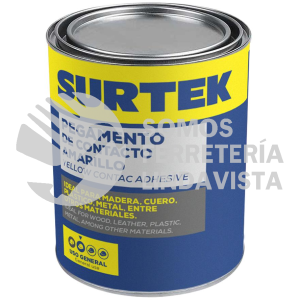 PEA12 PEGAMENTO DE CONTACTO AMARILLO 125 ML SURTEK