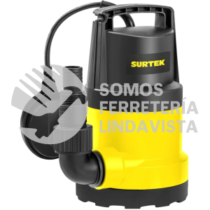 BSL407 BOMBA SUMERGIBLE PARA AGUA LIMPIA 3/4 HP SURTEK