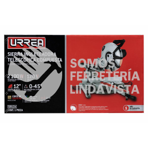 SI912A SIERRA DE INGLETE TELESCÓPICA 12" 2100 W URREA