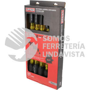 9401D JUEGO DE DESTORNILLADORES CON MANGO CUSHION GRIP, COMBINADOS, 8 PIEZAS URREA