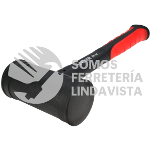 1445FG MAZO DE GOLPE SECO TAPAS FIJAS CON MANGO RUBBER GRIP DE 11-31/32", 45 OZ URREA