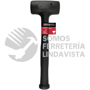 1424G MAZO DE GOLPE SECO TAPAS FIJAS DE ALTO IMPACTO CON MANGO RUBBER GRIP DE 10-5/64", 24 OZ URREA