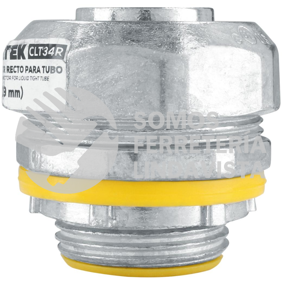 CLT34R CONECTOR RECTO PARA TUBO LIQUID TIGHT 3/4" SURTEK