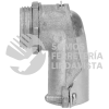 CTF34C CONECTOR CURVO FLEXIBLE METÁLICO PARA CABLE 3/4" SURTEK