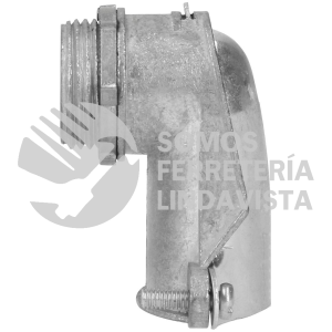 CTF34C CONECTOR CURVO FLEXIBLE METÁLICO PARA CABLE 3/4" SURTEK