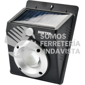 LS4C LUMINARIO DE LED SOLAR CON SENSOR DE 400 LM SURTEK