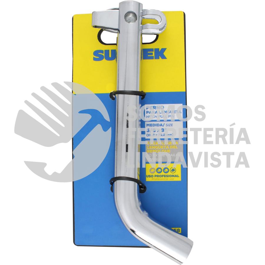 PEL58 PERNO PARA LENGÜETA 5/8" X 3" SURTEK
