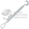 TEN24 TENSOR DE ACERO FORJADO GANCHO - ARGOLLA 1/4" X 4" SURTEK