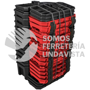 CPU19T CAJAS PORTAHERRAMIENTAS PLÁSTICAS CON BROCHES PLÁSTICOS 19", 15 PIEZAS URREA