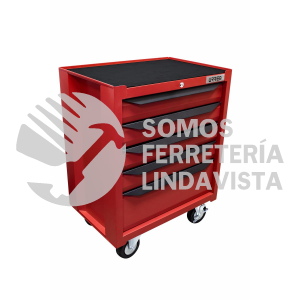 IN27M5 GABINETE MÓVIL 5 GAVETAS 27" MANIJA COLOR NEGRO SERIA IN URREA