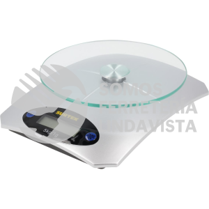 BADCP BÁSCULA DIGITAL PARA COCINA CON PLATO 5 KG SURTEK