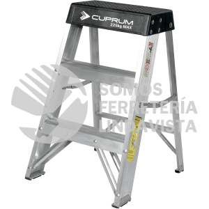C-2012-02N ESCALERITA DE ALUMINIO DE USO INDUSTRIAL CUPRUM