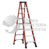 C-3017-08N ESCALEDRA DE TIJERA DE FIBRA DE VIDRIO 8 PELDAÑOS 2.44 MTS TIPO IA CUPRUM