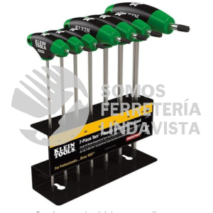 JTH67T JUEGO DE MANGO EN T CON SOPORTE, 7 PIEZAS KLEIN TOOLS