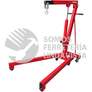 PLHV1 PLUMA HIDRÁULICA PLEGABLE CON PATAS V, 1 TON URREA