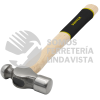 8SG MARTILLO PULIDO DE BOLA CON MANGO DE MADERA CON GRIP DE 13", 8 OZ SURTEK