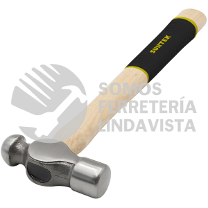 8SG MARTILLO PULIDO DE BOLA CON MANGO DE MADERA CON GRIP DE 13", 8 OZ SURTEK