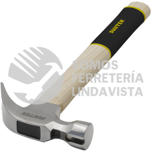 420CG MARTILLO DE UÑA RECTA PULIDO CON MANGO DE MADERA, 20 OZ SURTEK