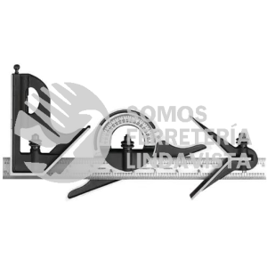 9-12-16R ESCUADRA DE COMBINACION UNIVERSAL 12" STARRETT