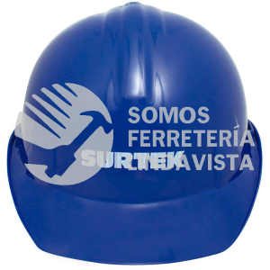 137309 CASCO DE SEGURIDAD CON AJUSTE DE INTERVALOS, COLOR AZUL SURTEK
