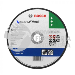 2 608 619 384 DISCO ABRASIVO PARA CORTES DE METAL 7" BOSCH