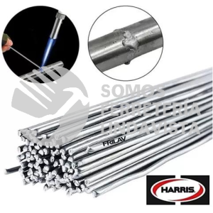 ALUX-ZN98G SOLDADURA ALUMINIO COBRE VARILLA 1 PIEZA C/FUND HARRIS ALUX