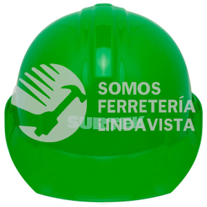 137313 CASCO DE SEGURIDAD CON AJUSTE DE INTERVALOS, COLOR VERDE SURTEK