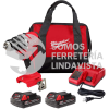 3601-22CT KIT TALADRO/DESATORNILLADOR COMPACTO SIN ESCOBILLAS M18 DE 1/2" MILWAUKEE