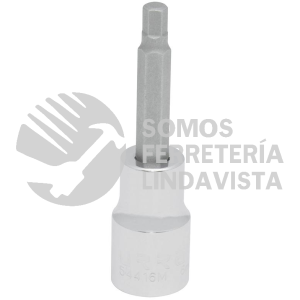 54416M DADO CON PUNTA HEXAGONAL CUADRO DE 1/2", 6 PUNTAS, METRICO, 6 MM URREA