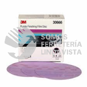 30666 DISCO HOOKIT CLEAN SANDING SIN PERFORACIÓN 6" P2000 3M