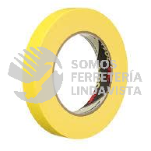 301+ MASKING AMARILLO DESEMPEÑO INDUSTRIAL DE 3/4" X 55MT 3M